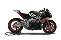 HP CORSE HYDROFORM Slip-on Exhaust with link pipe For Aprilla Tuono V4 (2011-2014)