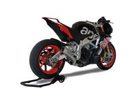 HP CORSE HYDROFORM Slip-on Exhaust with link pipe For Aprilla Tuono V4 (2011-2014)