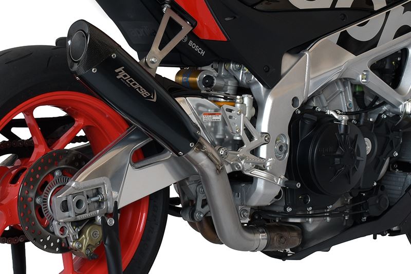 HP CORSE EVOXTREME Slip-on Exhaust with link pipe For Aprilla Tuono V4 1100 (2015-2016)