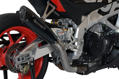 HP CORSE EVOXTREME Slip-on Exhaust with link pipe For Aprilla Tuono V4 1100 (2015-2016)