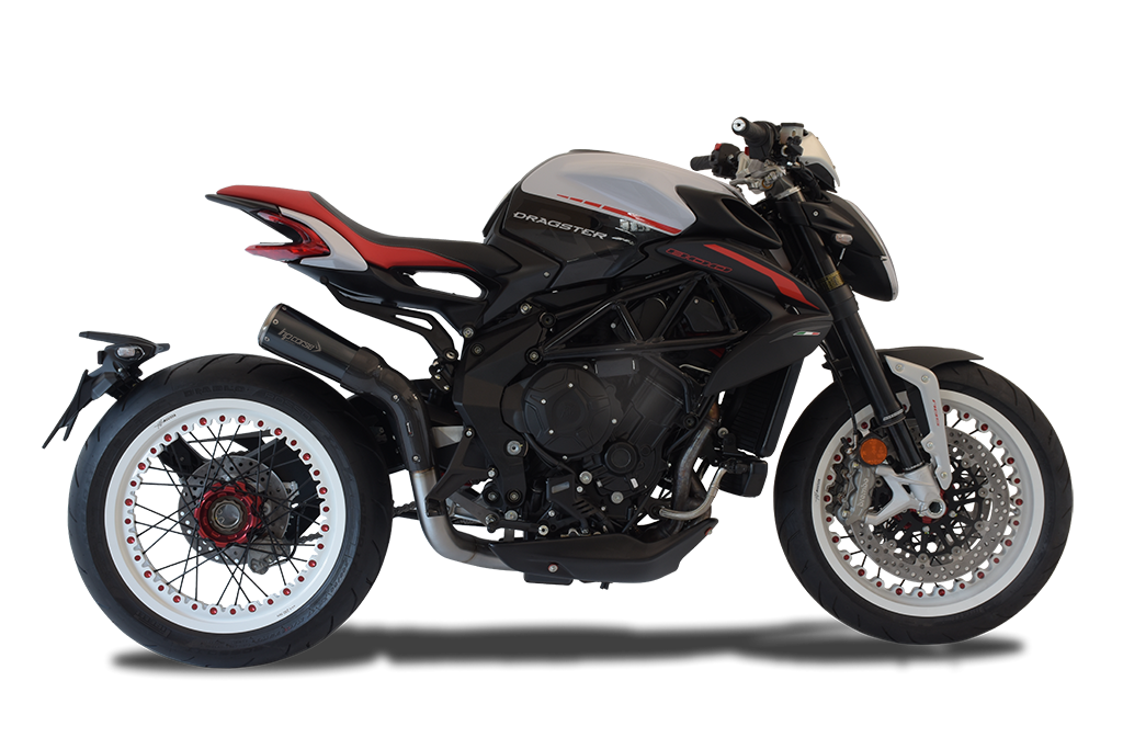 HP CORSE GP07 High Mount Slip On For MV Agusta Dragster 800 RR / RC (2017-2021 - Euro4)
