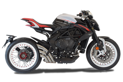 HP CORSE HYDROTRE Low Slip-on System For MV Agusta Dragster / Brutale 800 / RR / RC / SCR