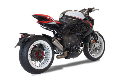 HP CORSE GP07 Low Mount Slip On For MV Agusta Dragster 800 RR / RC (2017-2021 - Euro4)