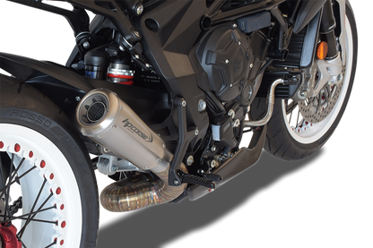 HP CORSE GP07 Low Mount Slip On For MV Agusta Dragster 800 RR / RC (2017-2021 - Euro4)
