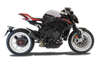 HP CORSE GP07 Low Mount Slip On For MV Agusta Dragster 800 RR / RC (2017-2021 - Euro4)