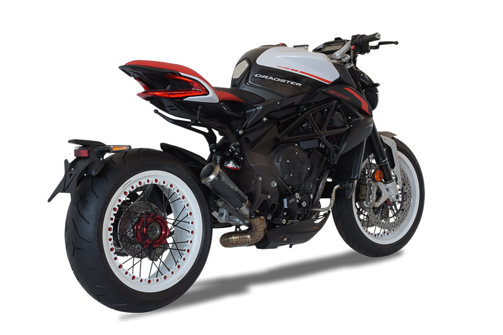 HP CORSE GP07 Low Mount Slip On For MV Agusta Dragster 800 RR / RC (2017-2021 - Euro4)