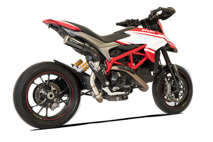 HP CORSE GP07 High Mount Slip-On For Ducati Hypermotard 821 and 939