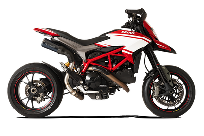 HP CORSE GP07 High Mount Slip-On For Ducati Hypermotard 821 and 939