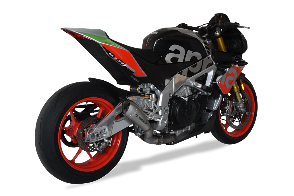 HP CORSE HYDROFORM SHORT Slip-on Exhaust For Aprilla Tuono V4 1100 (2017-2020)