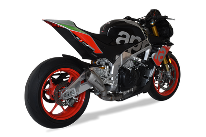 HP CORSE HYDROFORM SHORT Slip-on Exhaust For Aprilla Tuono V4 1100 (2017-2020)
