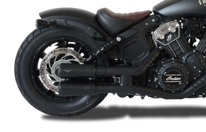 HP CORSE HYDROFORM and V2 Exhaust for the Indian Scout Bobber