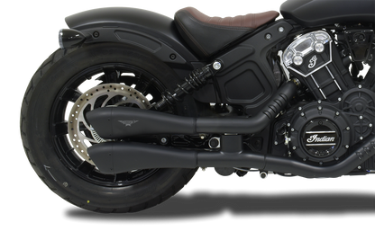 HP CORSE HYDROFORM and V2 Exhaust for the Indian Scout Bobber