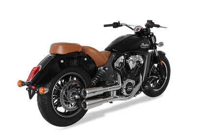 HP CORSE HYDROFORM and V2 Exhaust for the Indian Scout Bobber