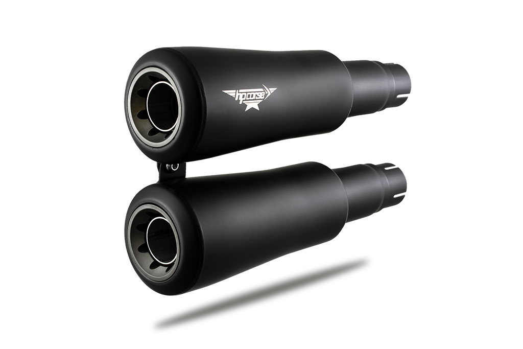 HP CORSE HYDROFORM and V2 Exhaust for the Indian Scout Bobber