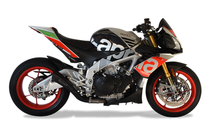 HP CORSE HYDROFORM SHORT Slip-on Exhaust For Aprilla Tuono V4 1100 (2017-2020)
