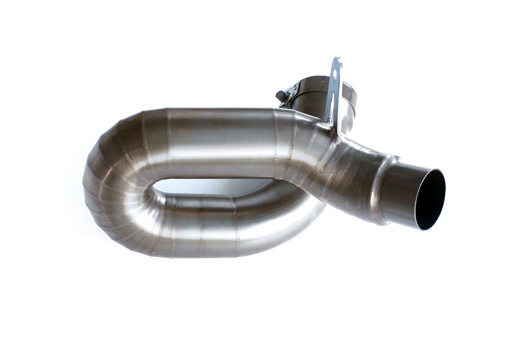 HP CORSE Hydroform Slip On and Cat Delete Link Pipe for Indian FTR 1200