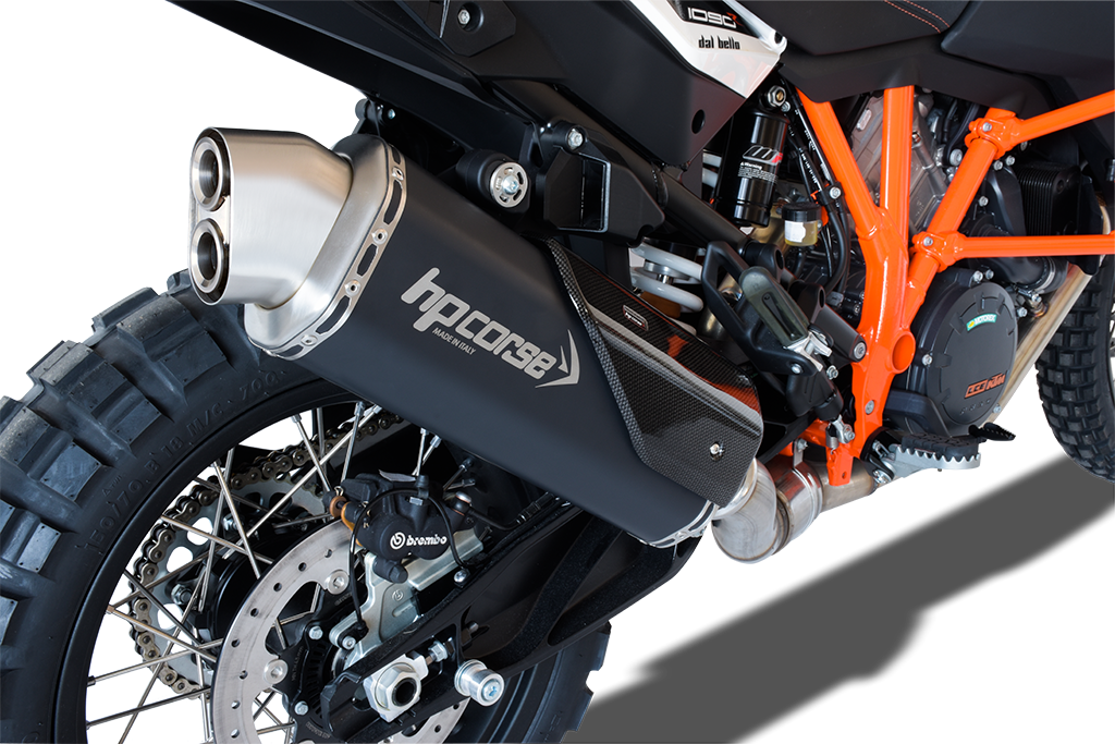 HP CORSE SPS Carbon and 4 Track Exhausts for KTM Adventure 1050 / 1090 / 1190 /1290