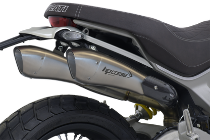 HP CORSE HYDROFORM Racing Slip Ons For Ducati Scrambler 1100