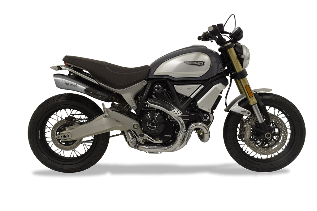 HP CORSE HYDROFORM Racing Slip Ons For Ducati Scrambler 1100