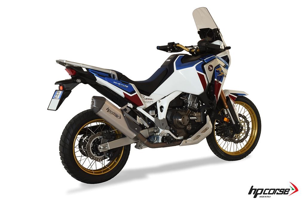 HP CORSE SPS Carbon and 4 Track Exhausts for Honda Africa Twin 1100