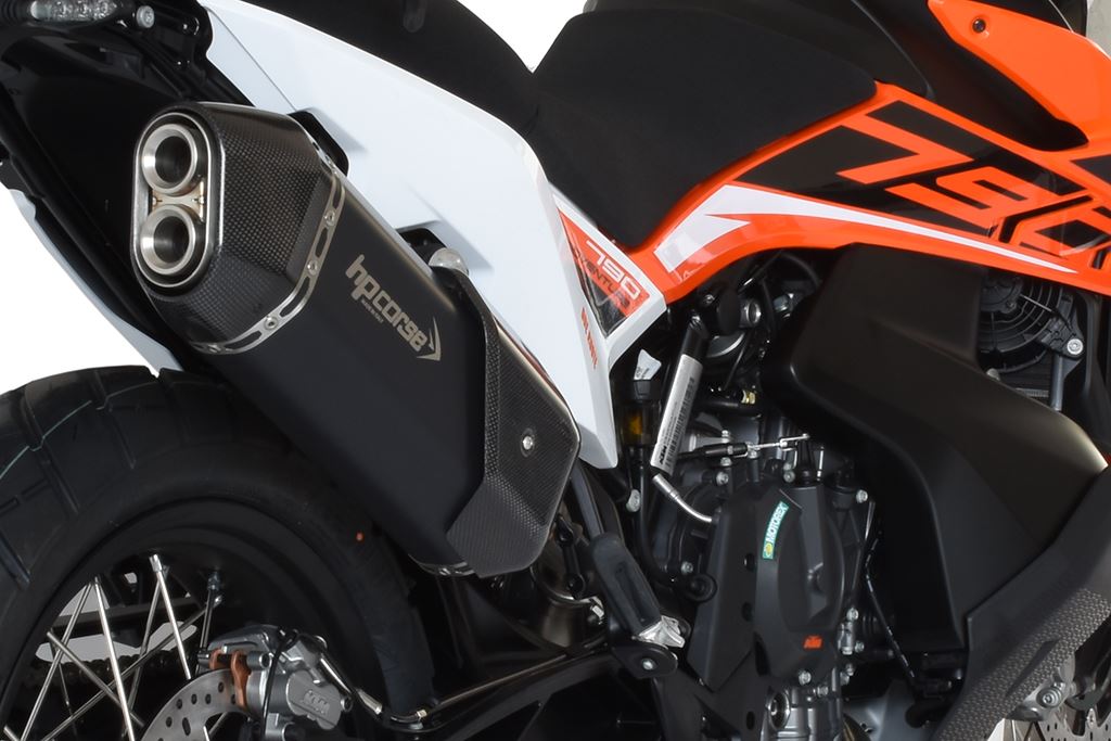 HP CORSE SPS Carbon and 4 Track Exhausts for KTM 790 Adventure