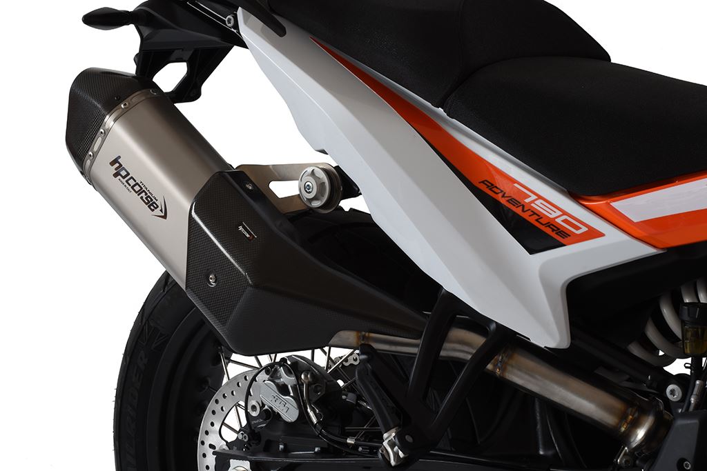 HP CORSE SPS Carbon and 4 Track Exhausts for KTM 790 Adventure