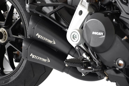 HP CORSE Hydroform Short R Slip On For Ducati Diavel 1260