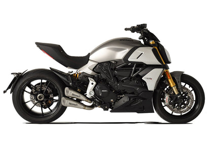 HP CORSE Hydroform Short R Slip On For Ducati Diavel 1260