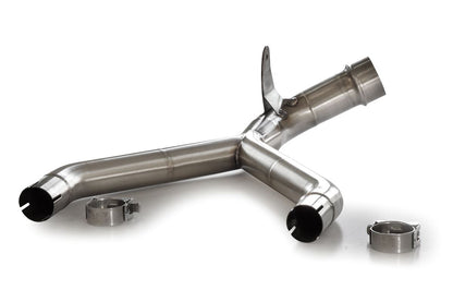 HP CORSE SPS Carbon Slip on and Racing Link Pipe for Moto Guzzi V85 TT