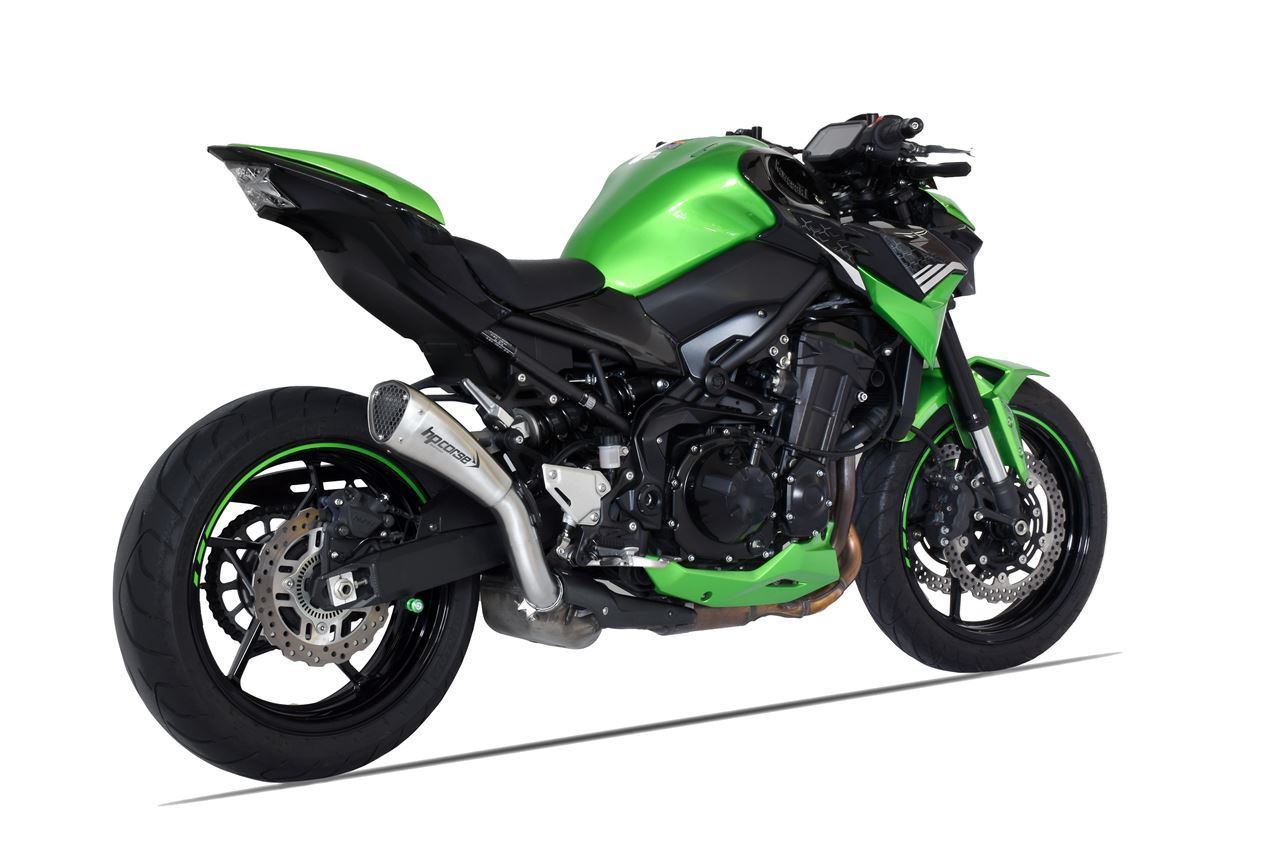 HP CORSE Hydroform Short R Slip-On Exhaust For Kawasaki Z900 (2020+)