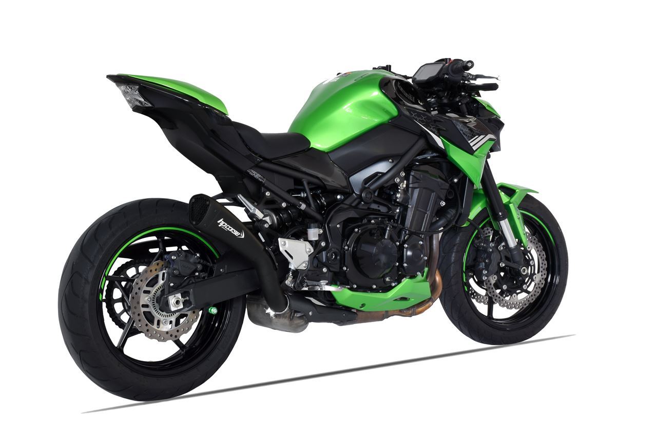 HP CORSE Hydroform Short R Slip-On Exhaust For Kawasaki Z900 (2020+)