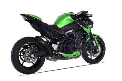 HP CORSE Hydroform Short R Slip-On Exhaust For Kawasaki Z900 (2020+)
