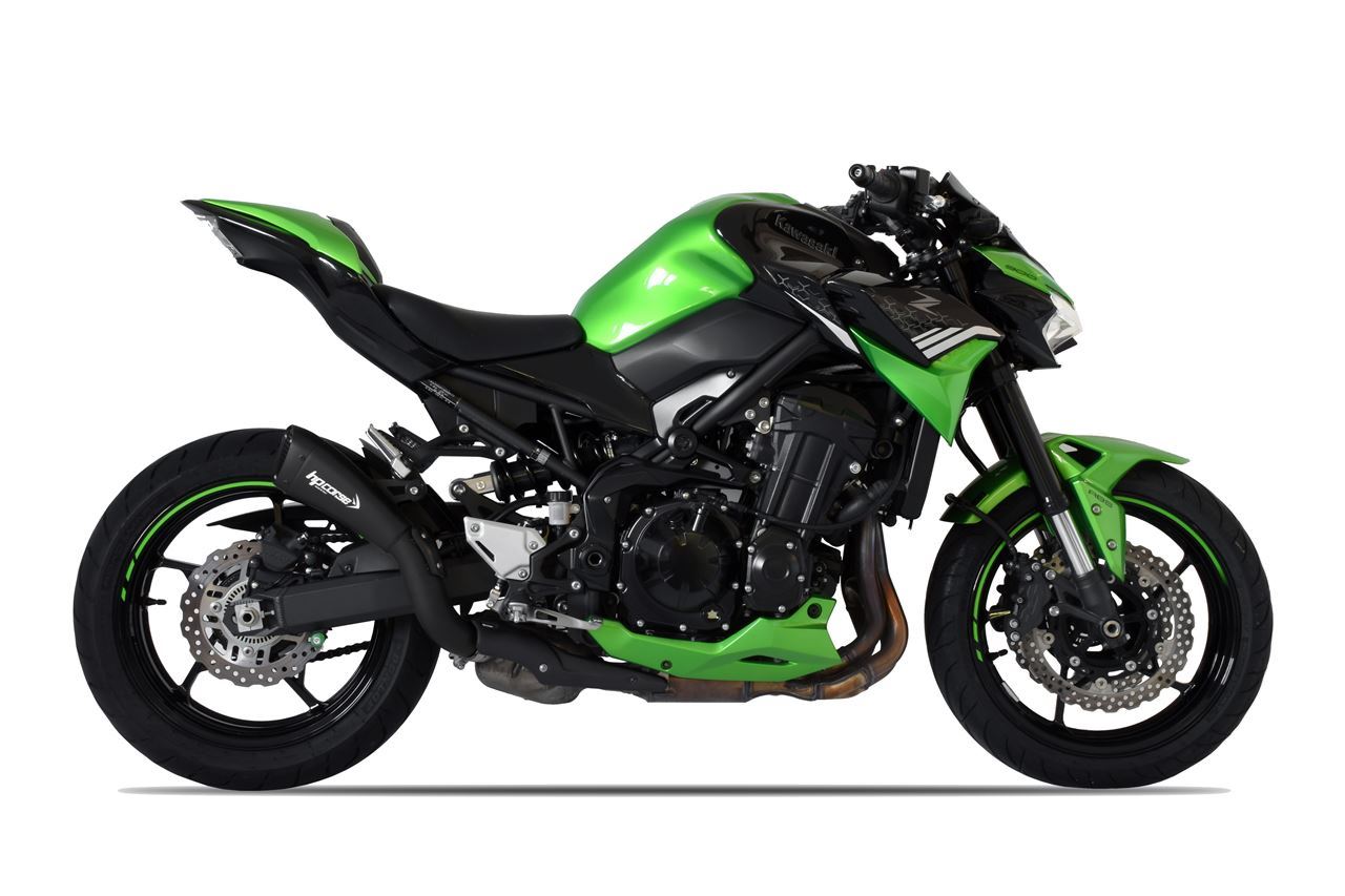 HP CORSE Hydroform Short R Slip-On Exhaust For Kawasaki Z900 (2020+)