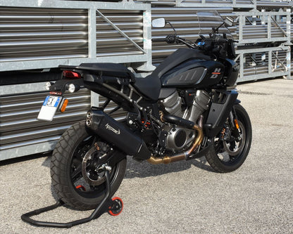 HP CORSE SPS Carbon Slip-on Exhaust and Racing Link Pipe for Harley Davidson Pan America 1250