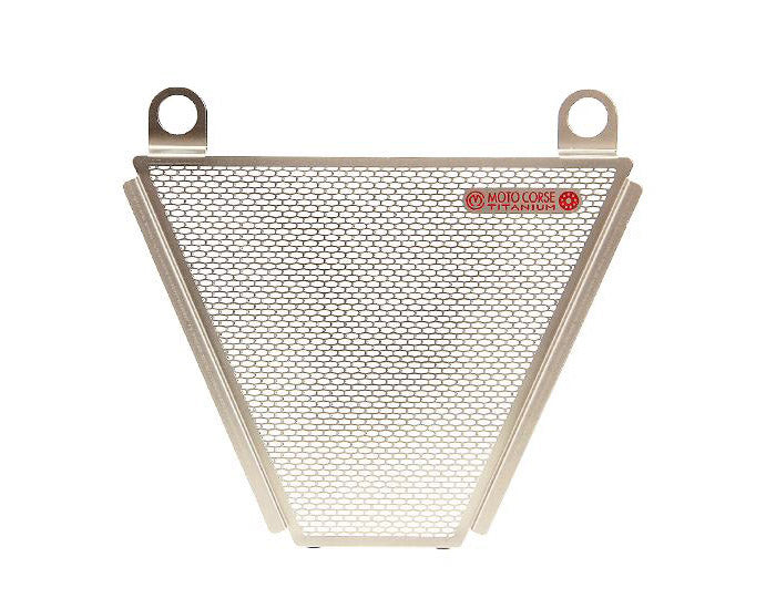 Motocorse Titanium Radiator and Oil Cooler Guards for the Ducati Panigale / Streetfighter V4 / S / R / Speciale