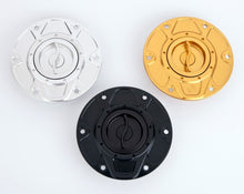 Motocorse NEW DESIGN Billet Aluminum Gas Cap for Ducati Multistrada V4 / 1200 / 1260 / 950, Diavel 1260, and Hypermotard 950