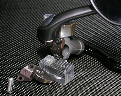 Motocorse Mirror Holder Clamps For Brembo Billet & RCS Master Cylinders for MV Agusta