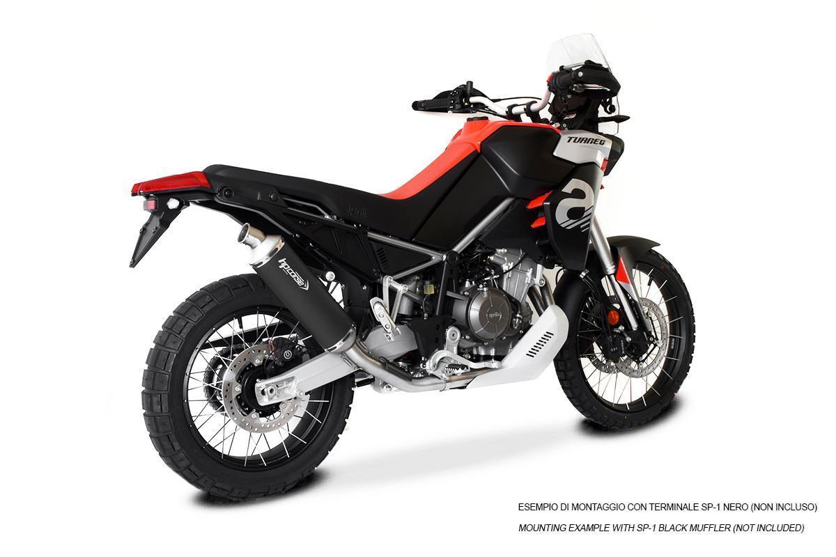 HP CORSE Exhaust Header Low Mount for SP-1 for Aprilia Tuareg 660