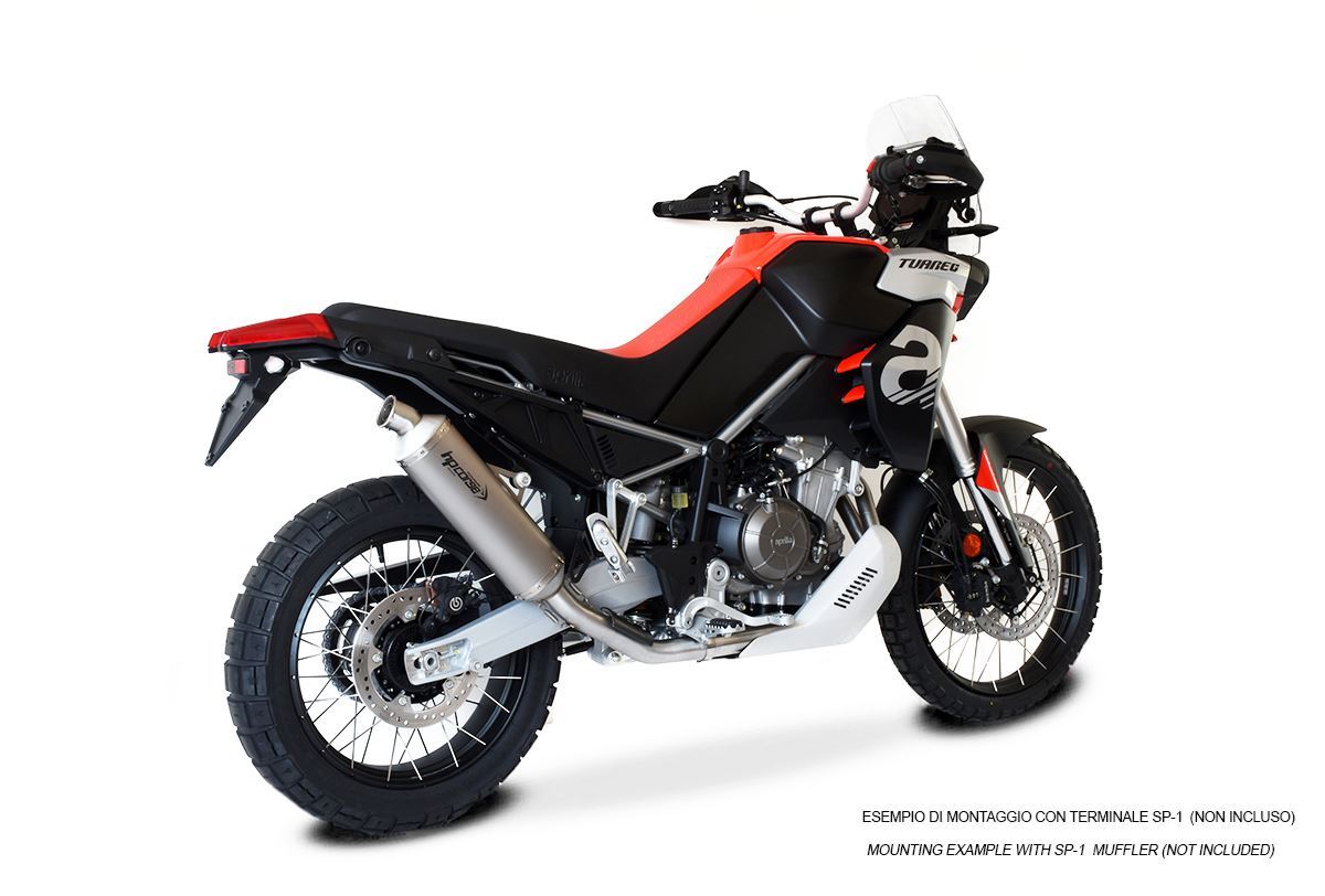 HP CORSE Exhaust Header Low Mount for SP-1 for Aprilia Tuareg 660