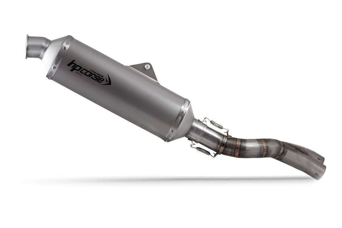 HP CORSE SP-1 350 2-into-1 Titanium Slip-on Exhaust for KTM 990 Adventure (06-14)