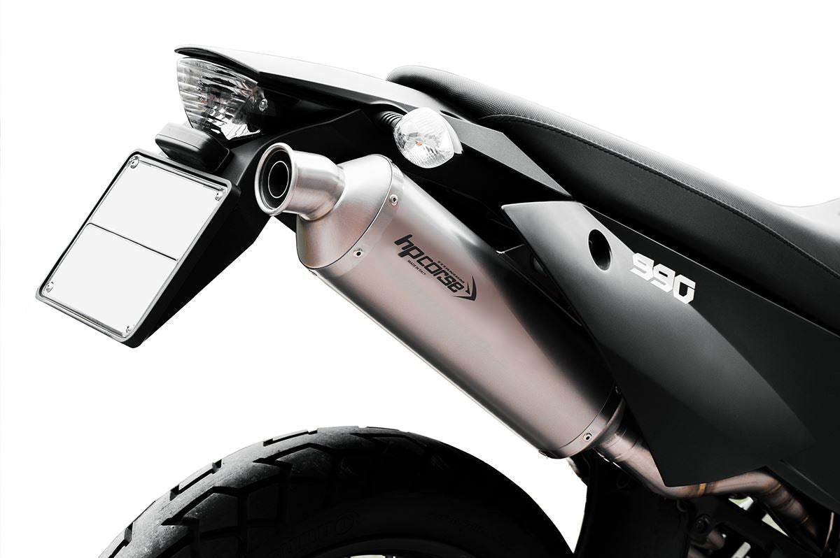 HP CORSE SP-1 350 2-into-1 Titanium Slip-on Exhaust for KTM 990 Adventure (06-14)