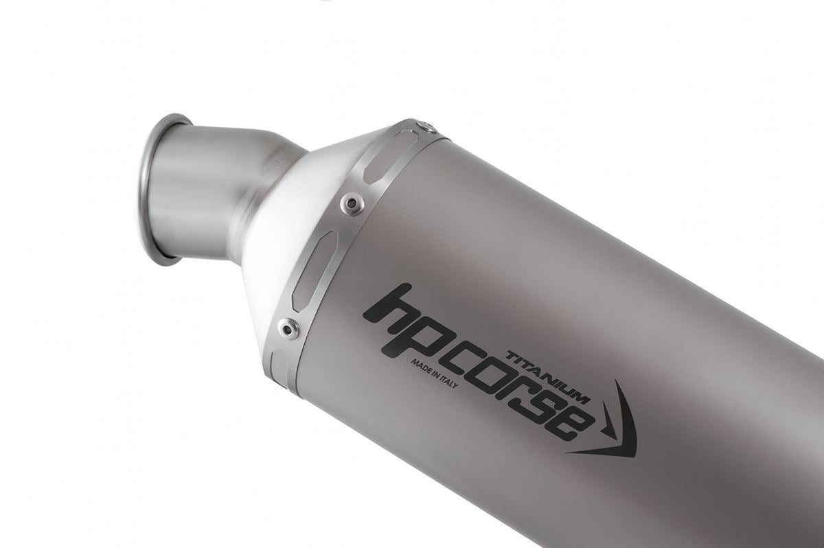 HP CORSE SP-1 350 2-into-1 Titanium Slip-on Exhaust for KTM 990 Adventure (06-14)