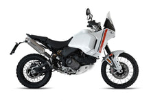 HP CORSE SP-1 SHORT Titanium High Mount Slip-on Exhaust for the Ducati DesertX