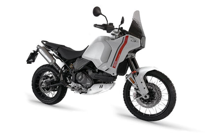HP CORSE SP-1 SHORT Titanium High Mount Slip-on Exhaust for the Ducati DesertX
