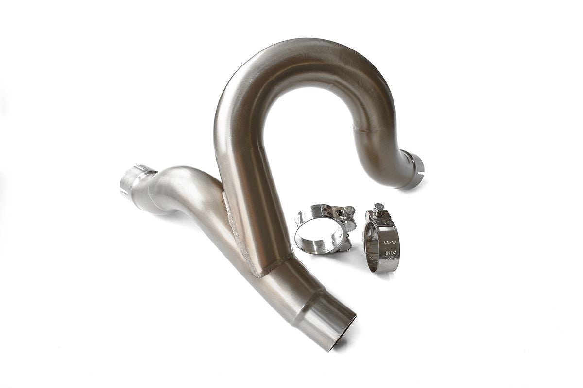 HP CORSE Stainless Exhaust Decat Kit for the Ducati DesertX
