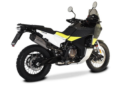 HP CORSE SP-1 CARBON SHORT Titanium High Mount Slip-on Exhaust for the Husqvarna Norden 901