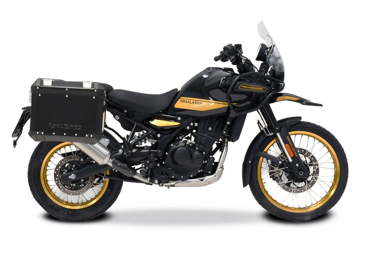 HP CORSE SP-1 SHORT SATIN STAINLESS STEEL SLIP ON for Royal Enfield Himalayan 450