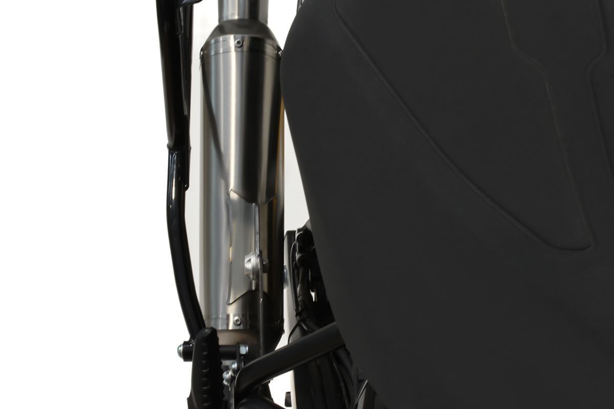 HP CORSE SP-1 SHORT SATIN STAINLESS STEEL SLIP ON for Royal Enfield Himalayan 450