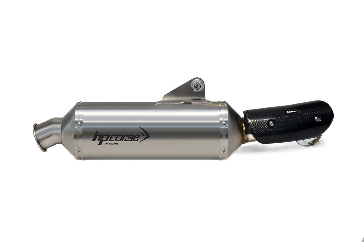 HP CORSE SP-1 SHORT SATIN STAINLESS STEEL SLIP ON for Royal Enfield Himalayan 450