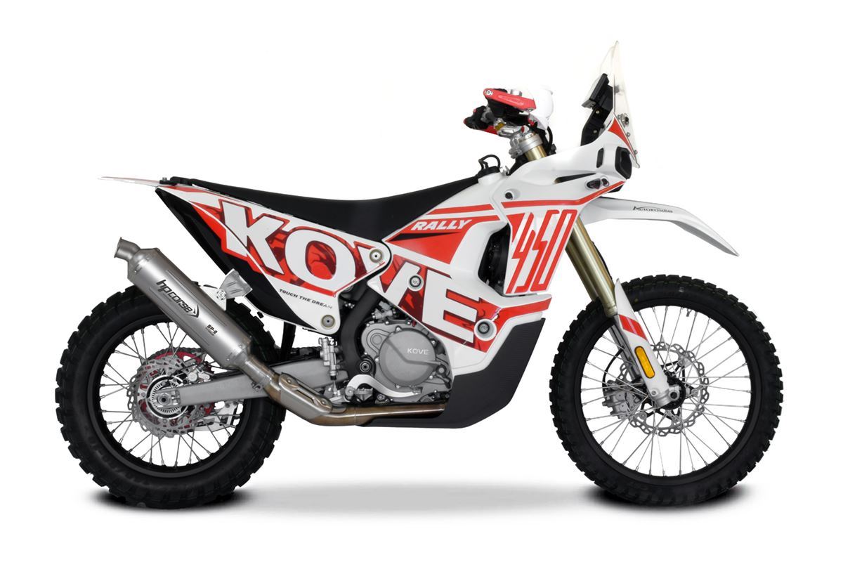 HP CORSE SP-2 400 Titanium Exhaust for Kove 450 Rally (2023+)